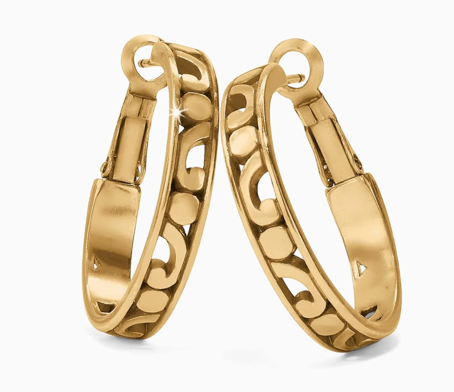 Contempo Small Hoop Earrings