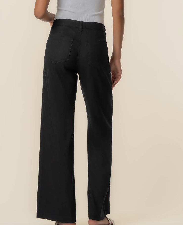 Meg Linen High Rise Wide Leg
