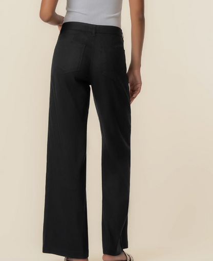 Meg Linen High Rise Wide Leg