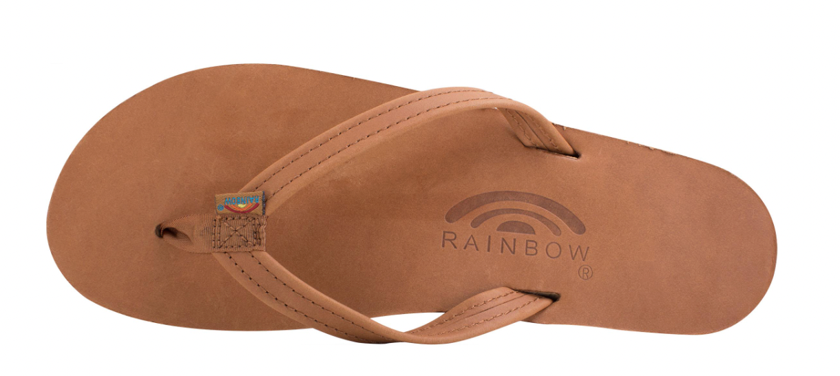 Double Layer Arch Support Classic Leather and 1/2" Narrow Strap