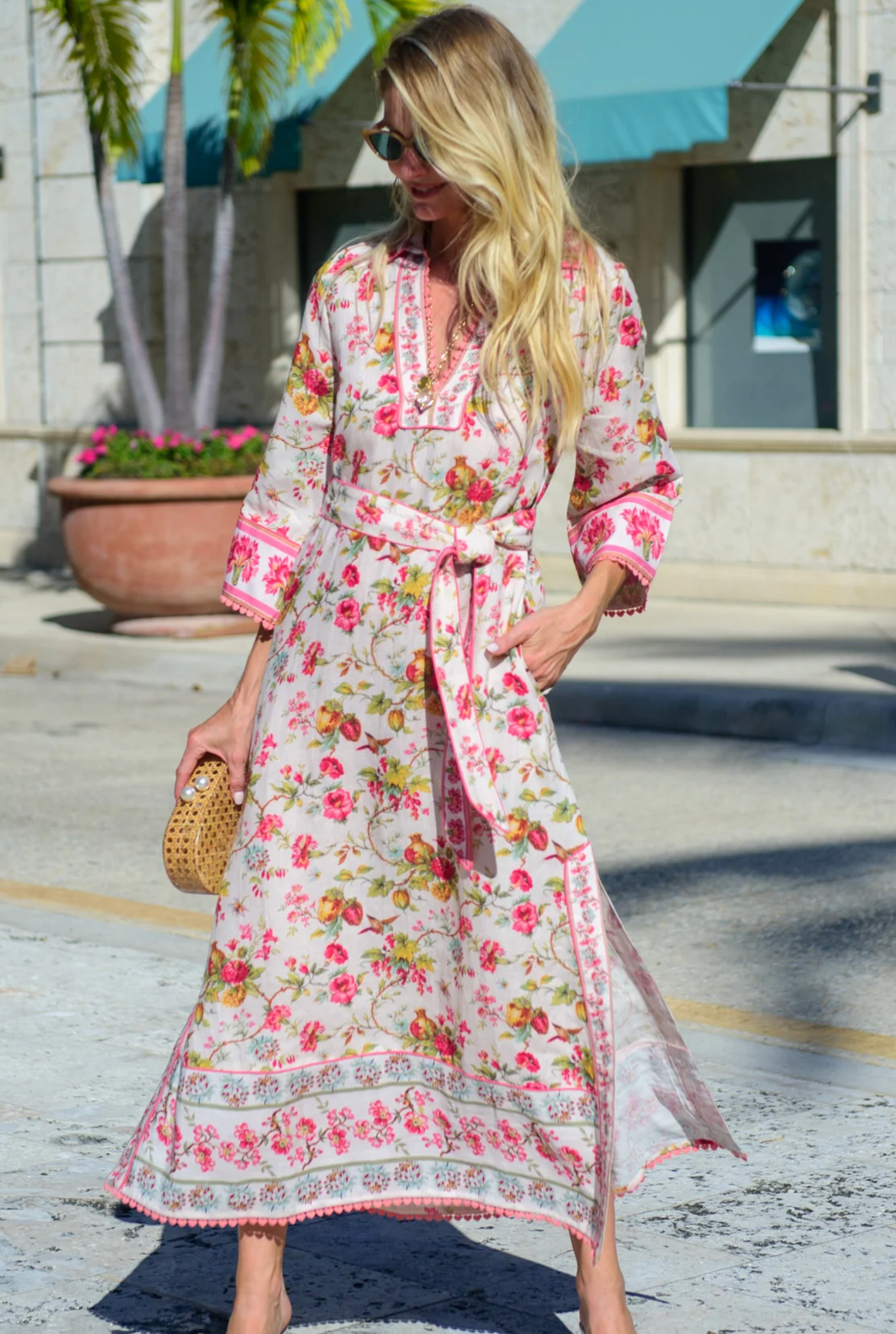 Talia Dress in English Gardens