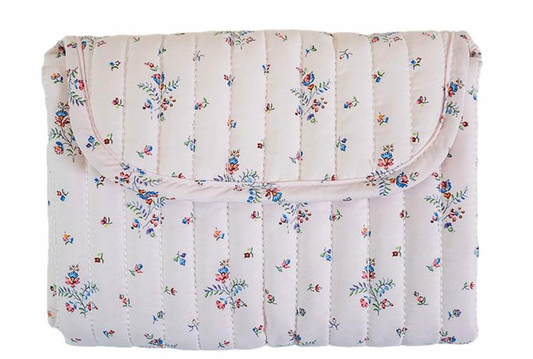 QUILTED CHANGING MAT - FLEURIE