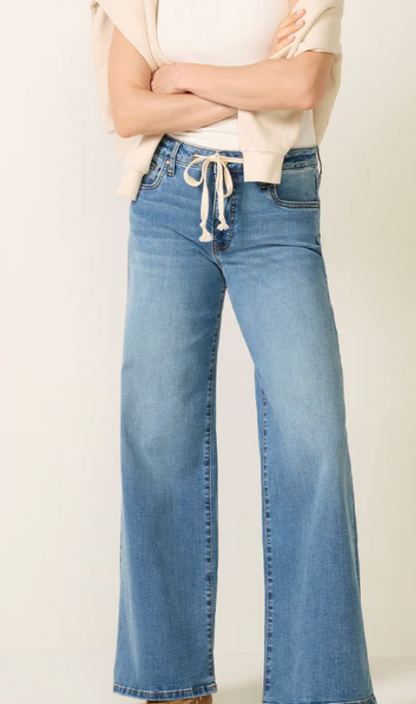 Maya Drawstring Wide Leg Pant Protect
