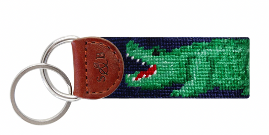 Gator Key Fob (Dark Navy)