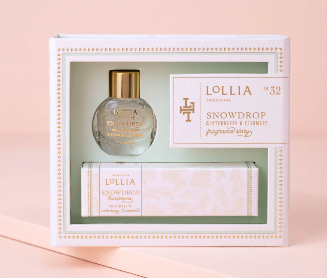 Lollia Snowdrop Fragrance Story Gift Set