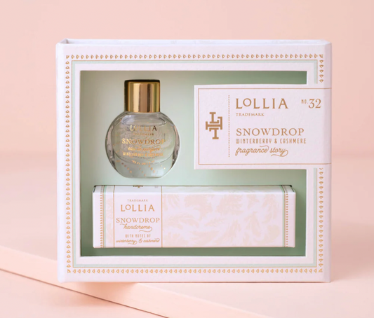 Lollia Snowdrop Fragrance Story Gift Set