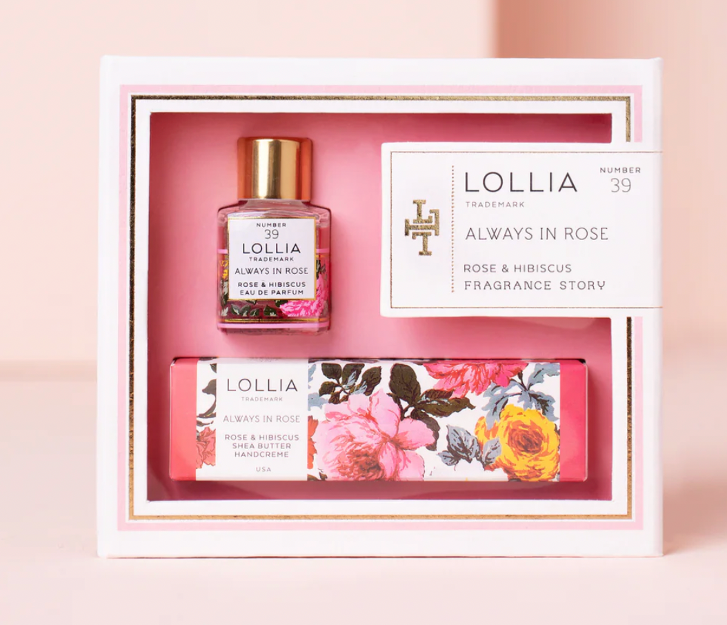 Lollia Always in Rose Fragrance Story Gift Set