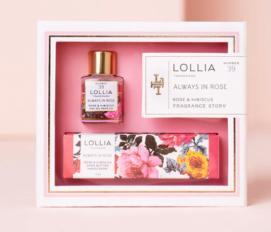 Lollia Always in Rose Fragrance Story Gift Set