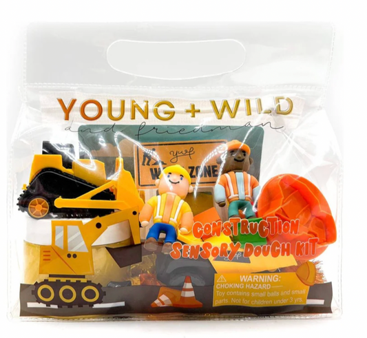 Construction Young + Wild And Friedman Sensory Dough Bag