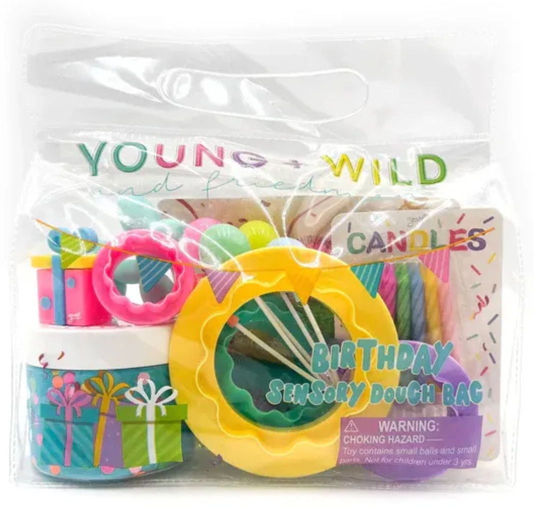 Birthday Young + Wild And Friedman Sensory Dough Bag