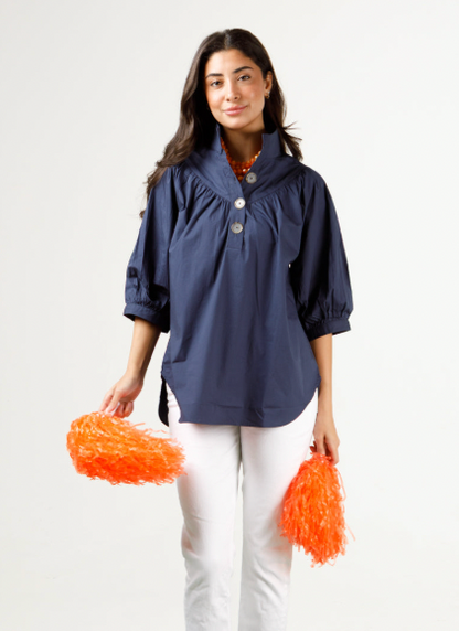 Avie Top - Game Day Navy