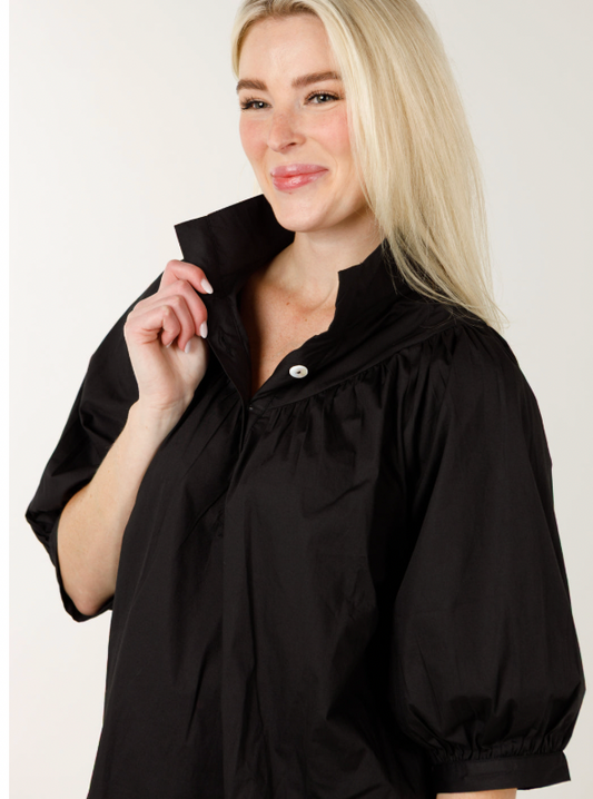Avie Top - Game Day Black