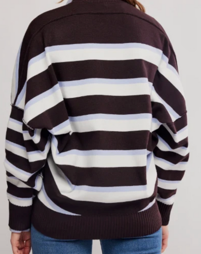 Striped Alma Pullover