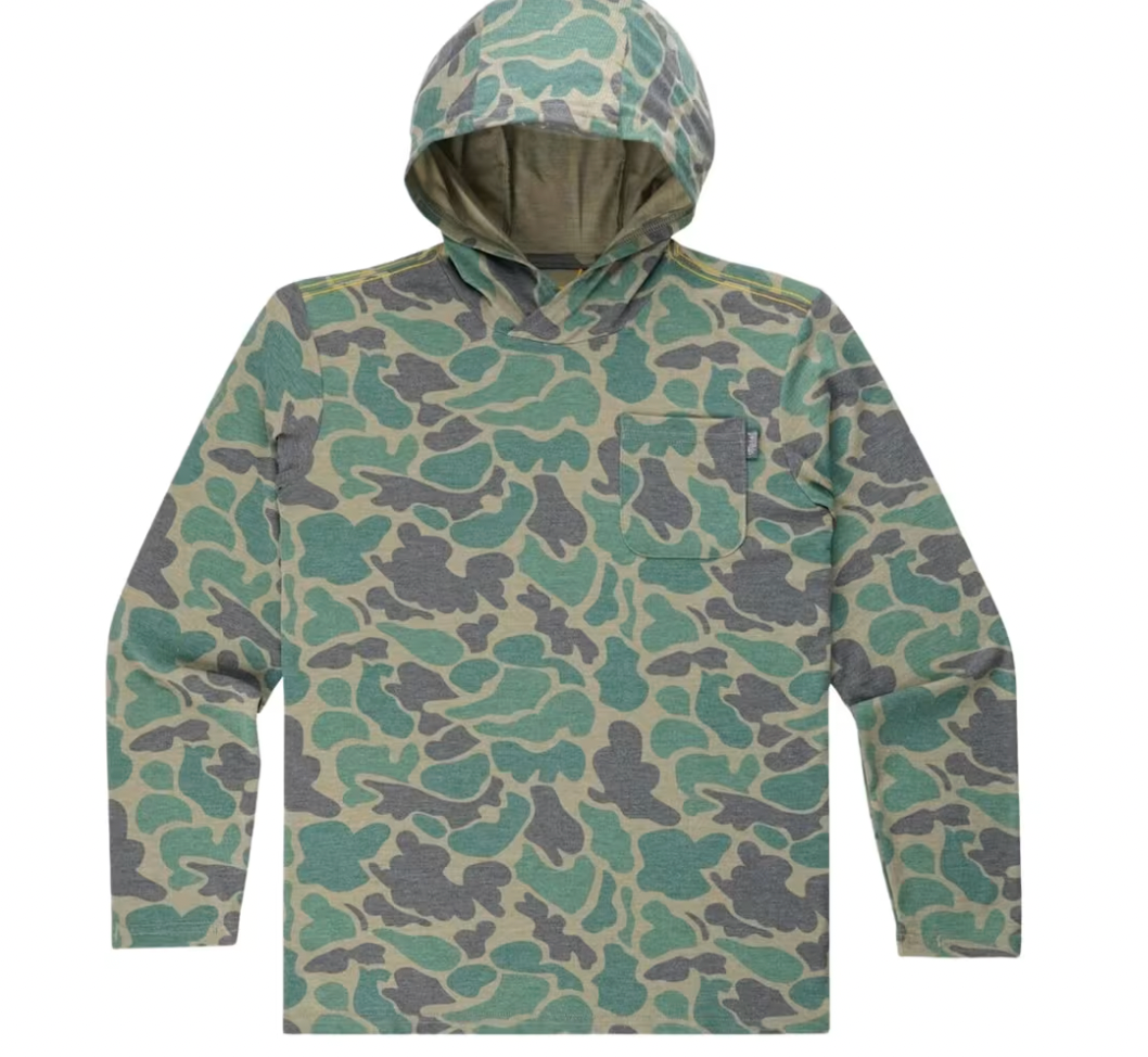 Marsh Wear Boy's Buxton Hagood Hoodie Green Mallard
