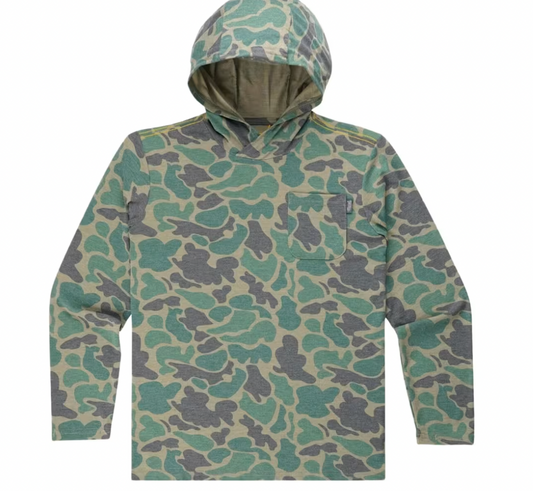 Marsh Wear Boy's Buxton Hagood Hoodie Green Mallard