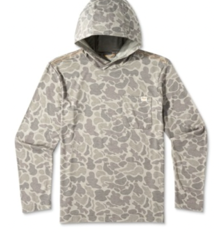 Buxton Hagood Hood Youth Khaki Mallard Camo