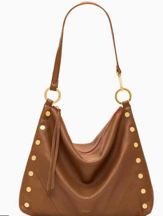 Kyle lrg Mahogany Pebble/Brushed Gold Red Zip