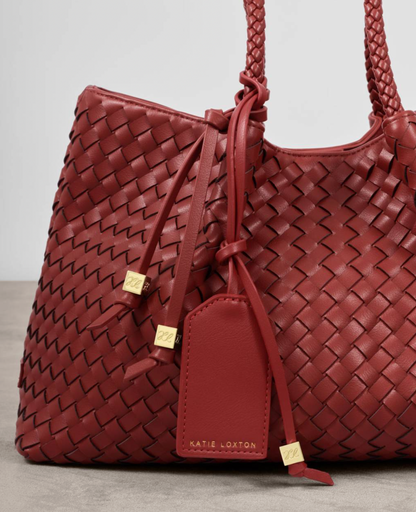 Nova Hand Woven Small Shoulder Tote