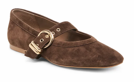 Mikel Dark Brown Suede