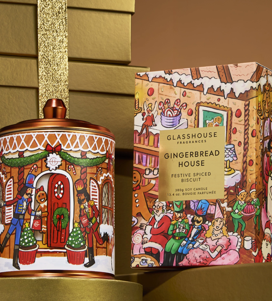 Gingerbread House Candle 13.4 oz