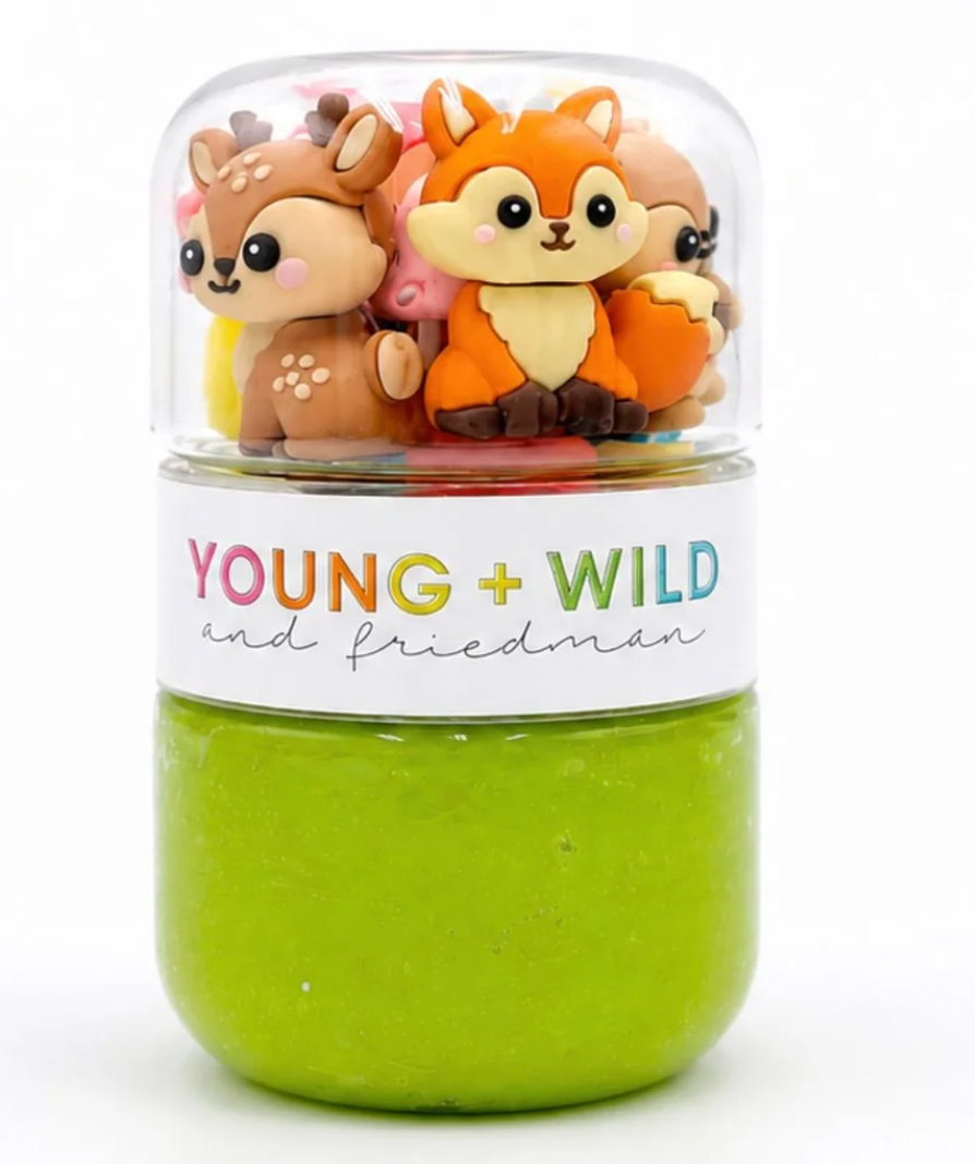 Grab & Go Dough Jar - Fall Animals - WS