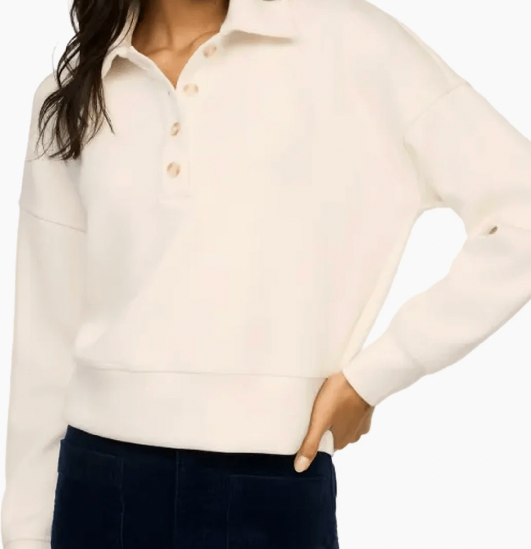 Women's Airessentials Rugby Shirt Ivory