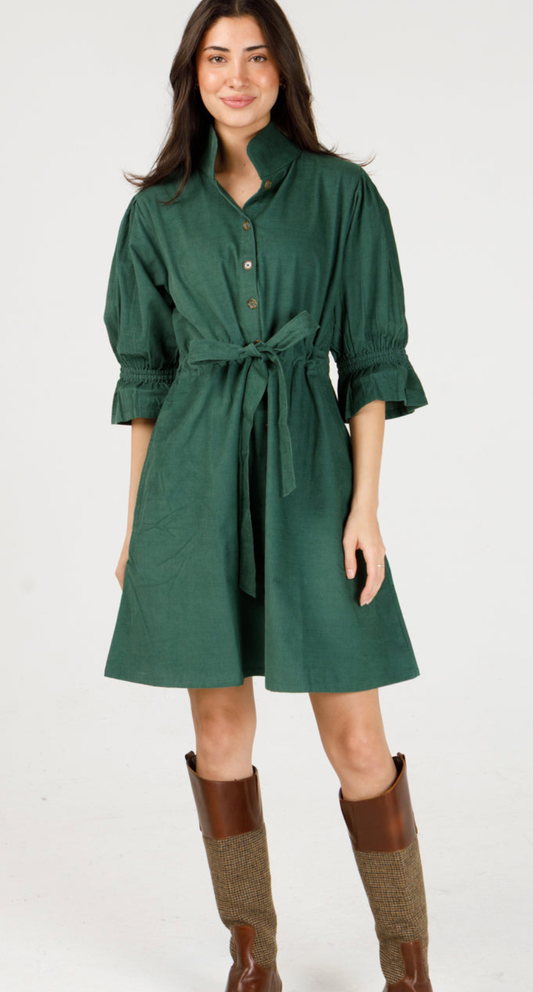 Stella Cord Hunter Green