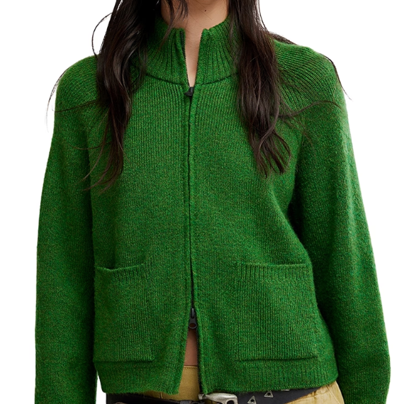 On It Zip-Up Cardigan Sweater - Women's