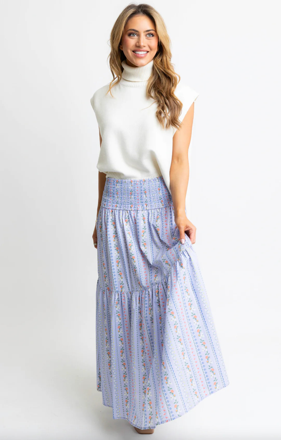 Floral Maxi Skirt