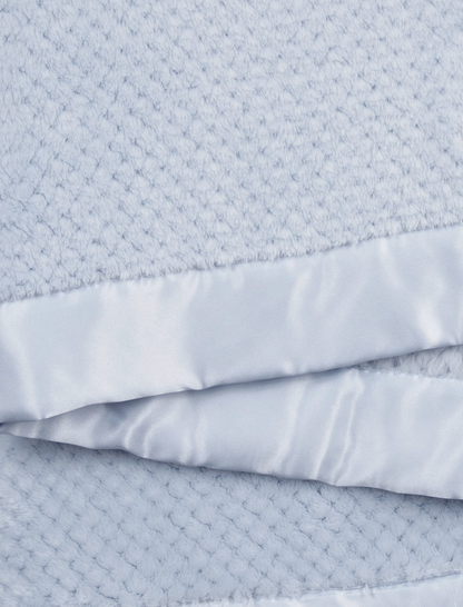 Honeycomb™ Baby Blanket - Baby Blue