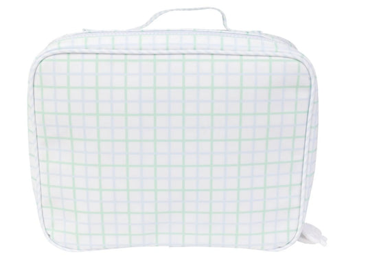 The Lunchbox Blue/Green Windowpane