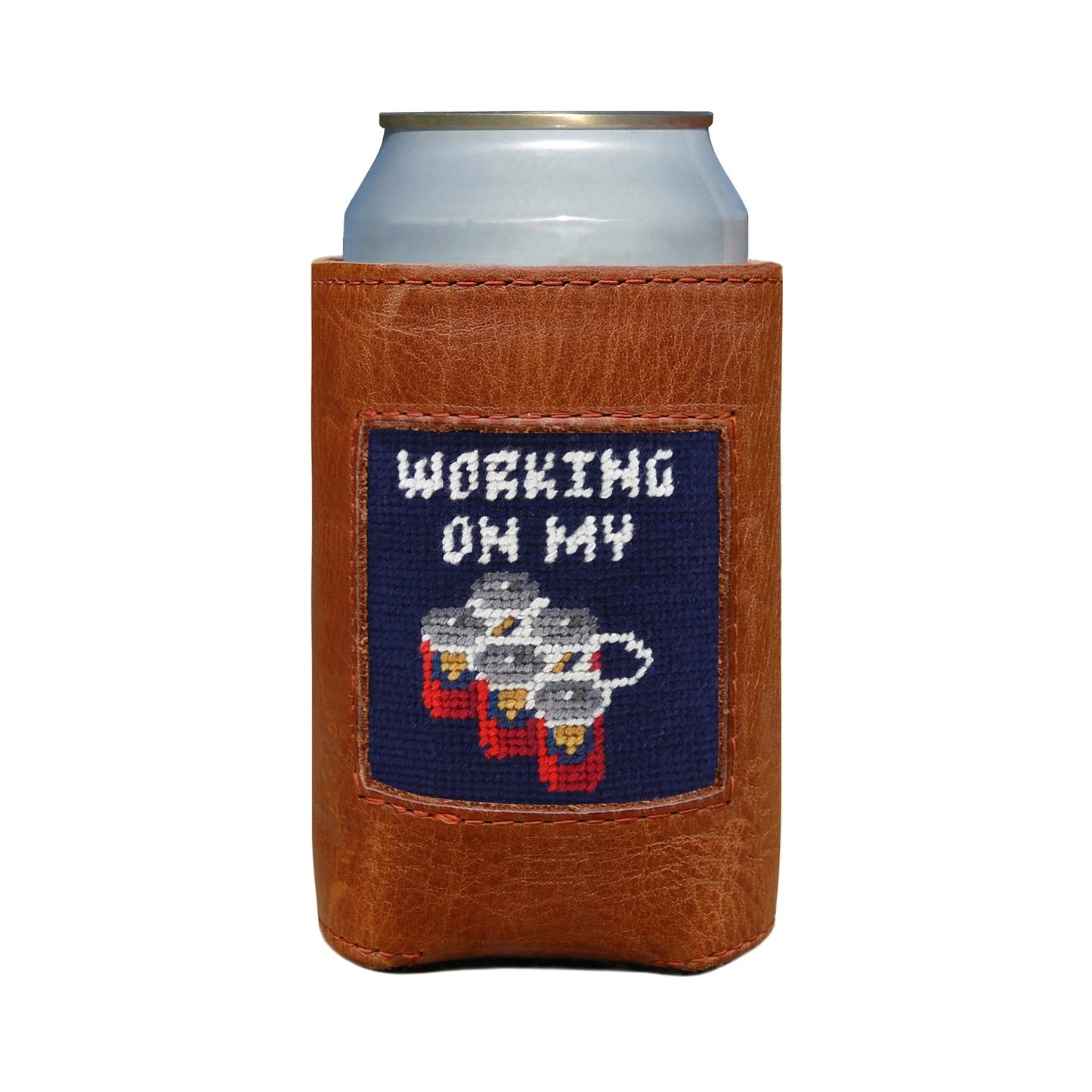 Working on my six pack can cooler