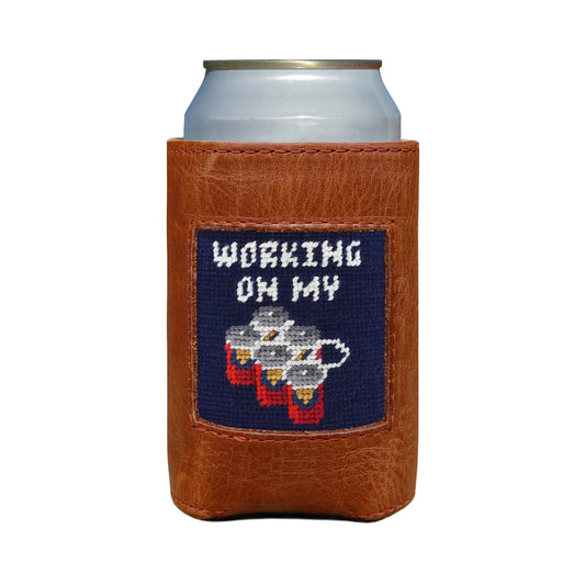 Working on my six pack can cooler