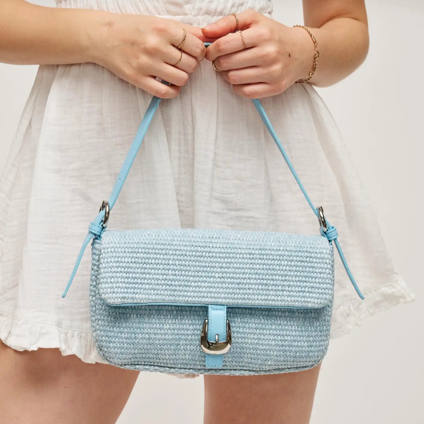 Gloria - Straw Crossbody