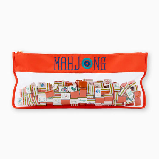 Burnt Orange Mahjong Bag