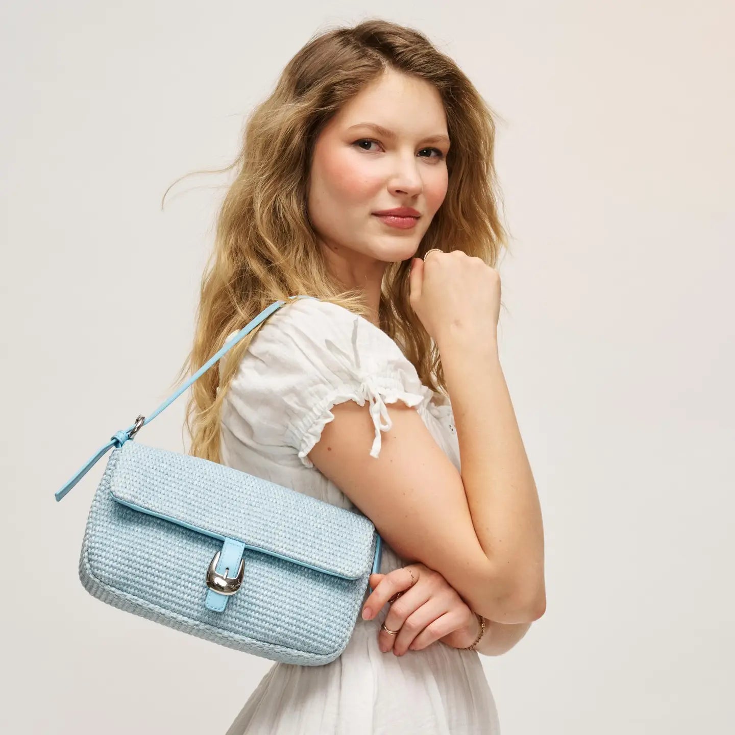 Gloria - Straw Crossbody