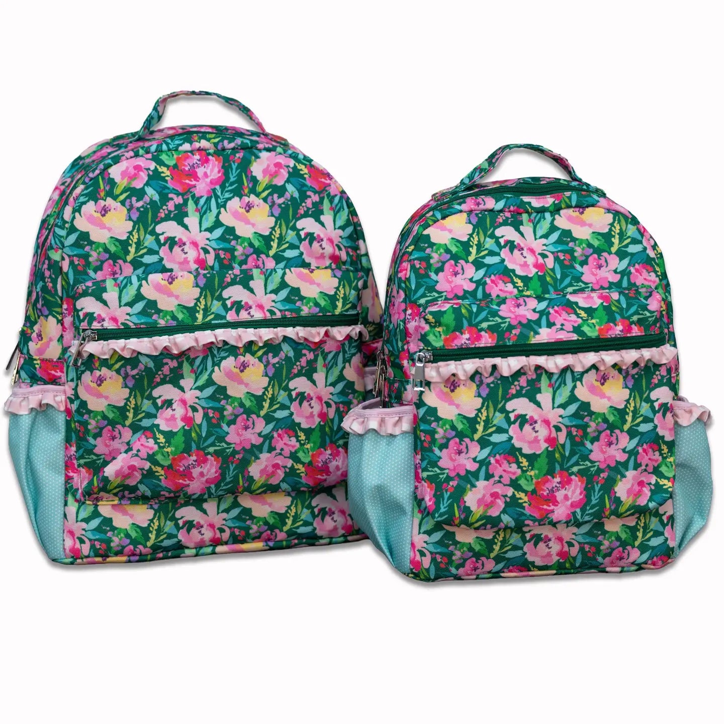 Floral Girls Backpack - Peony Floral