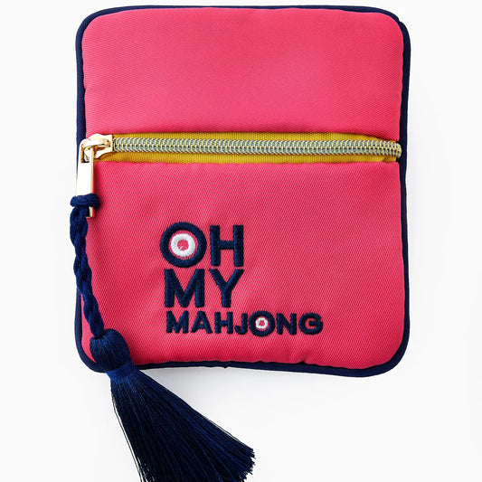 Pink Coin & Dice Bag