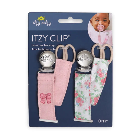 New* Itzy Clip™ - Fabric Pacifier Strap