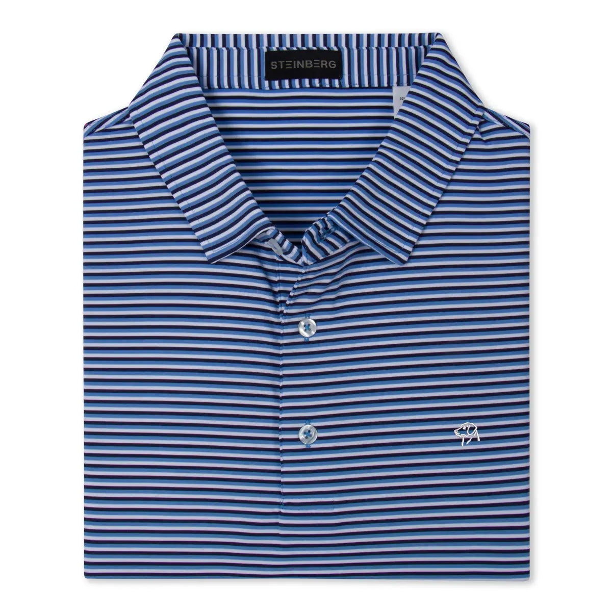 The Harbor Stripe Lab Polo