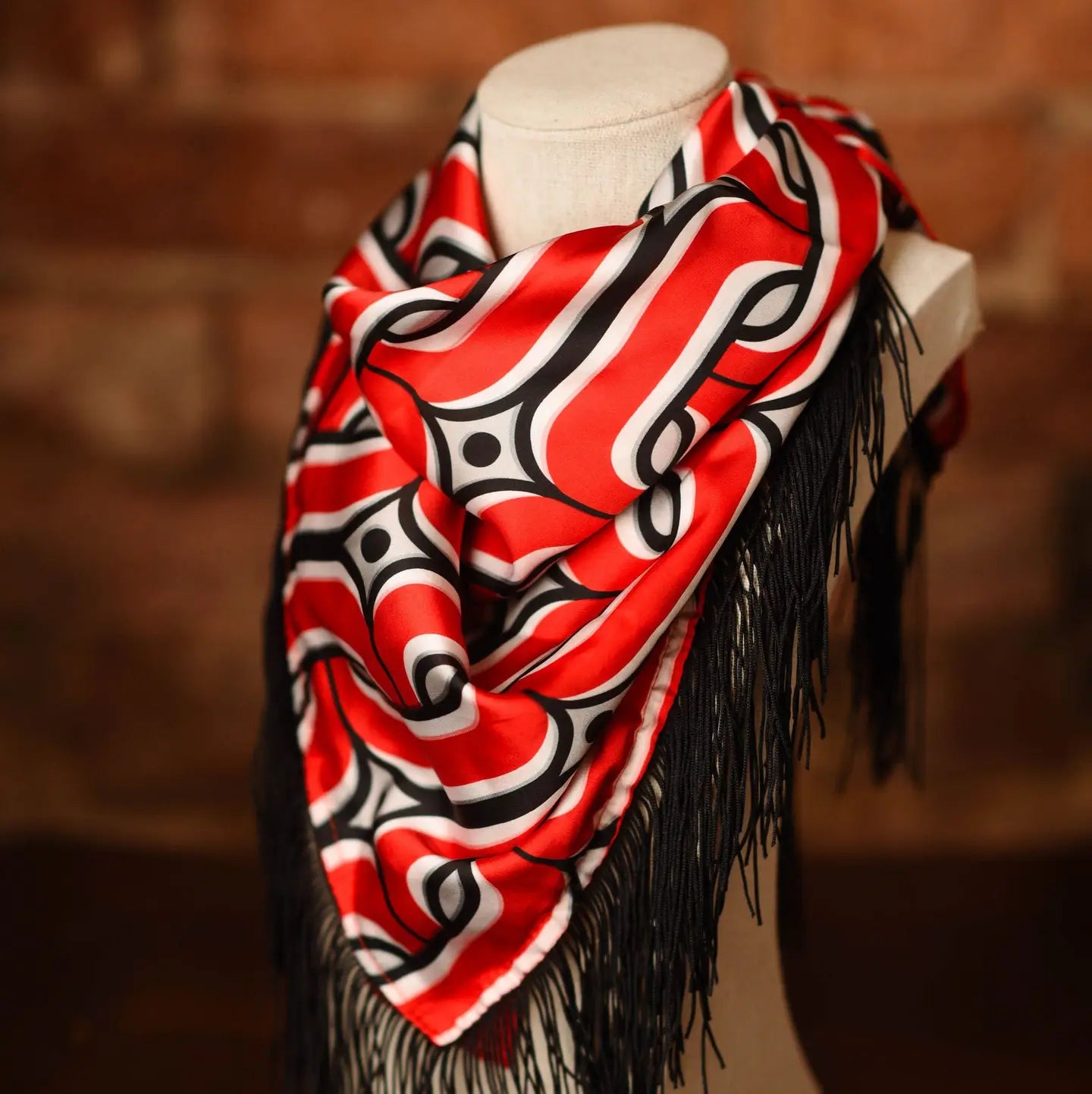 Game Day Fringe Scarf