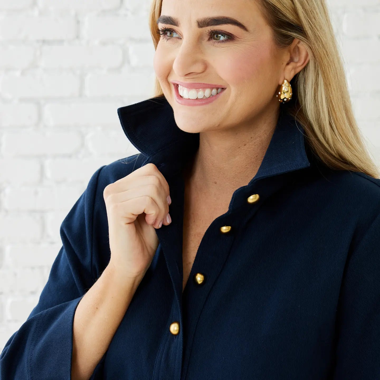 Chloe Dress Navy