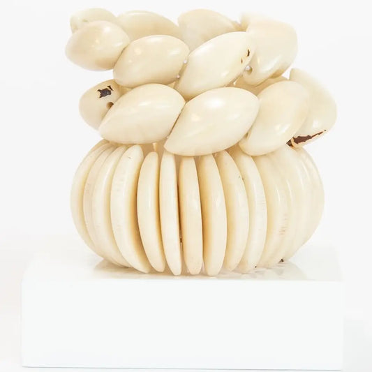 Palm Ivory Bangle - Surf