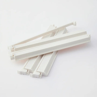 White Acrylic Rack and Pusher Set