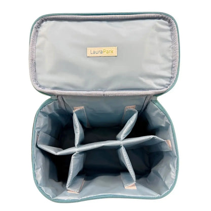 Rosemary Indigo Train Case