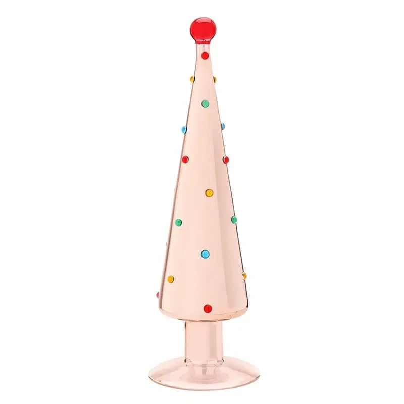 Beaded Pink Christmas Tree
