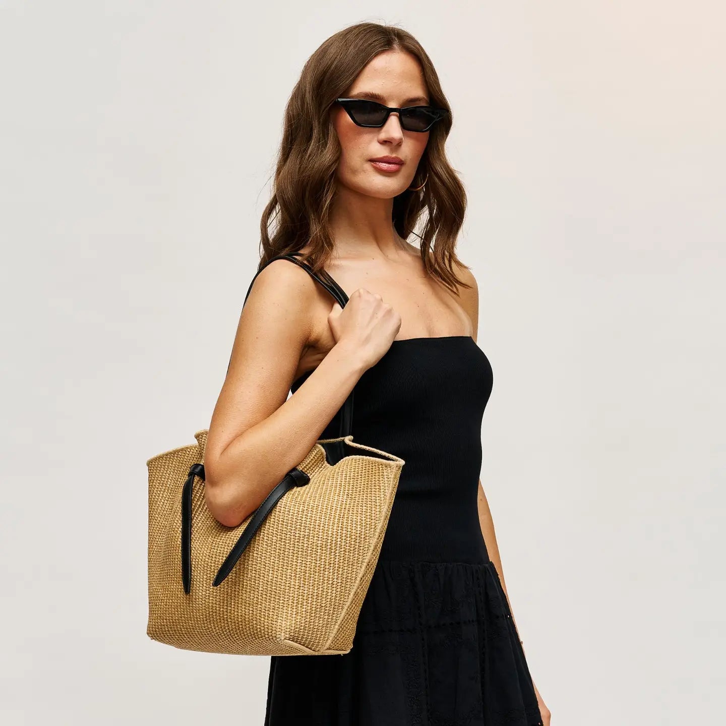 Lorenza Tote - Straw Tote