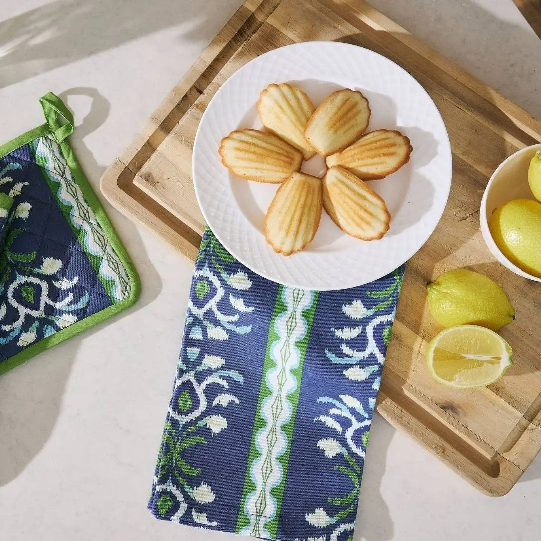 Rosemary Stripe Indigo Tea TowelRosemary Stripe Indigo Tea Towel