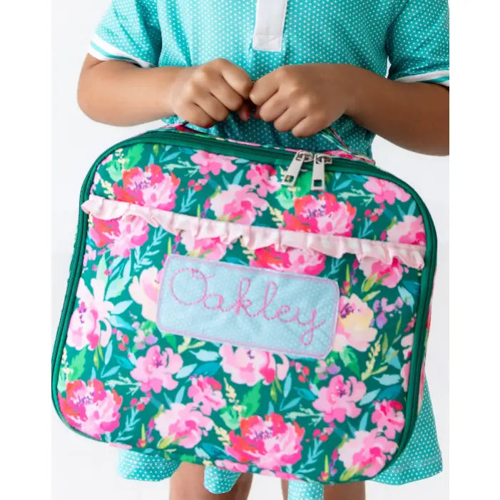 Insulated Lunch Bag - Peony Floral