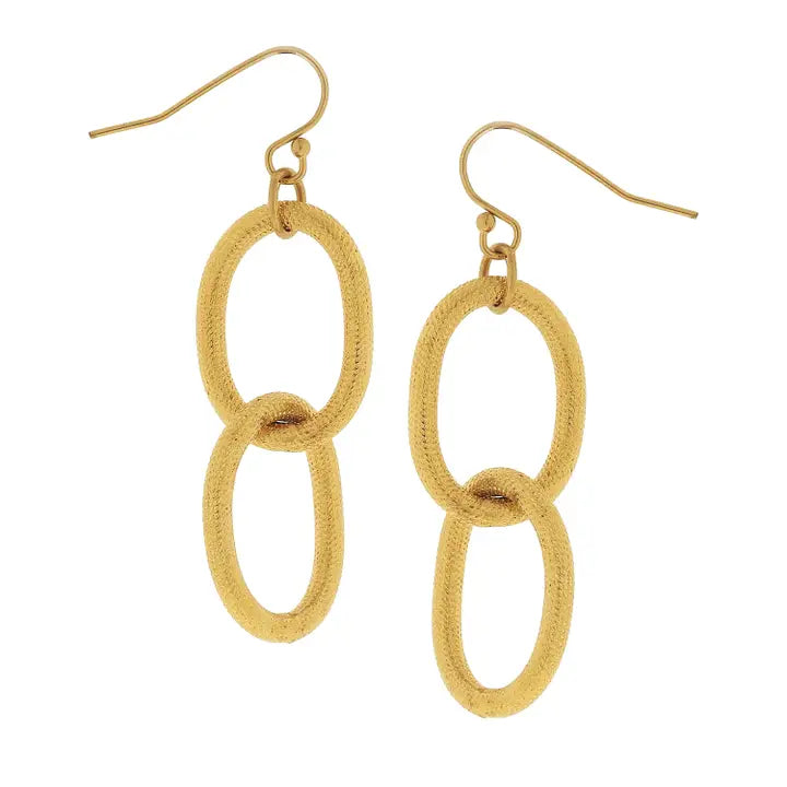 Gold Chain Earrings